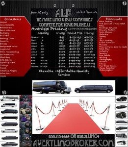 San Diego limo service list