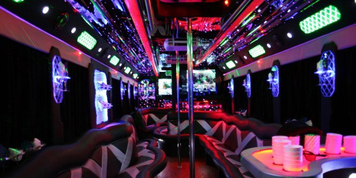san diego 45 passenger party bus rental